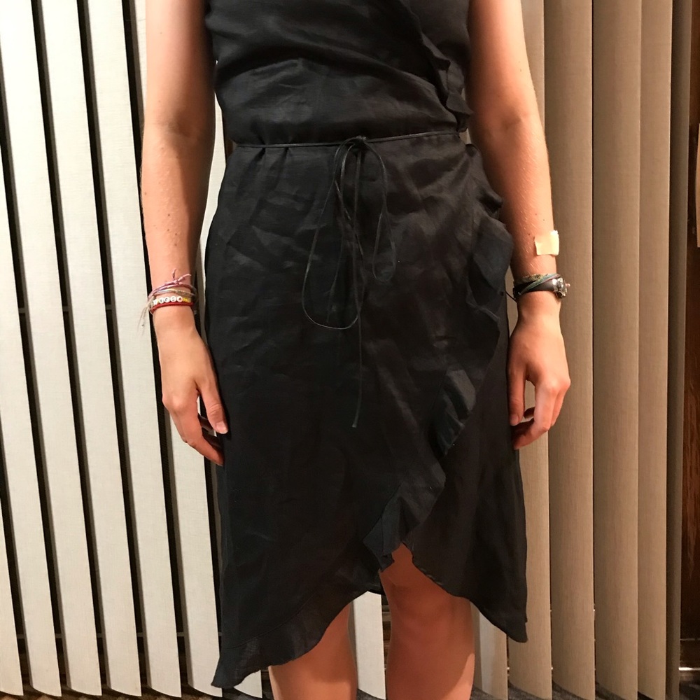 Black Wrap Dress
